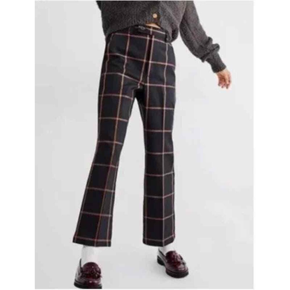 Levi’s brown plaid flare high rise MATH CLUB size 28 school girl wool
Blend